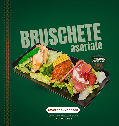 Aperitive tradiționale la Taverna cu Vânat – Fundata