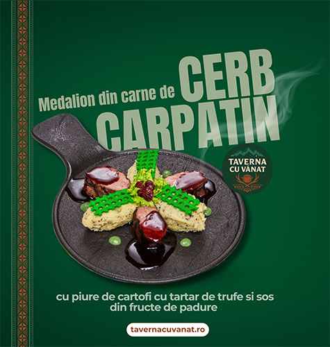 Specialități din vânat – Taverna cu Vânat